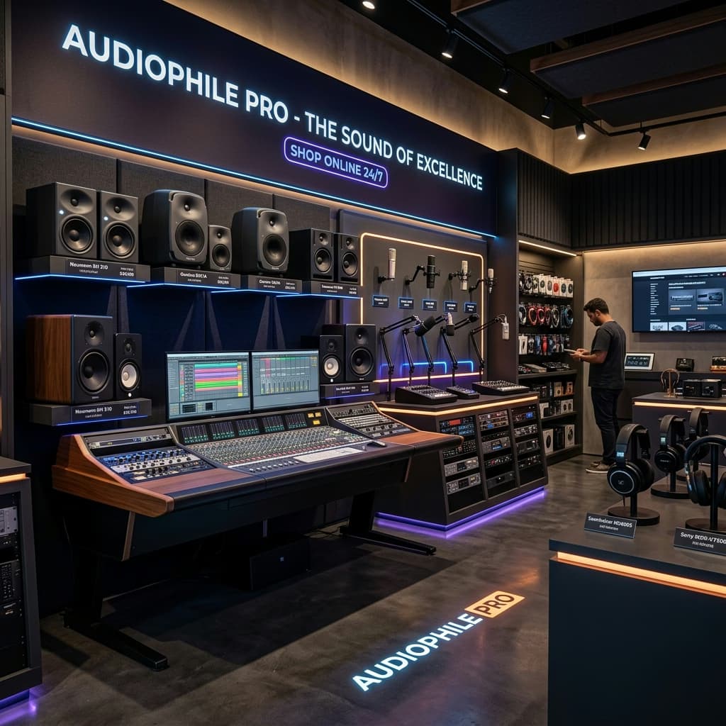 Preview of Mpro Audio - Web Project